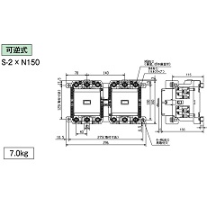 OHd@ dڐG S-2XN150 RCd AC100V