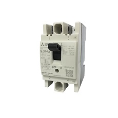 三菱電機 ノーヒューズブレーカー NF30-FA 2P